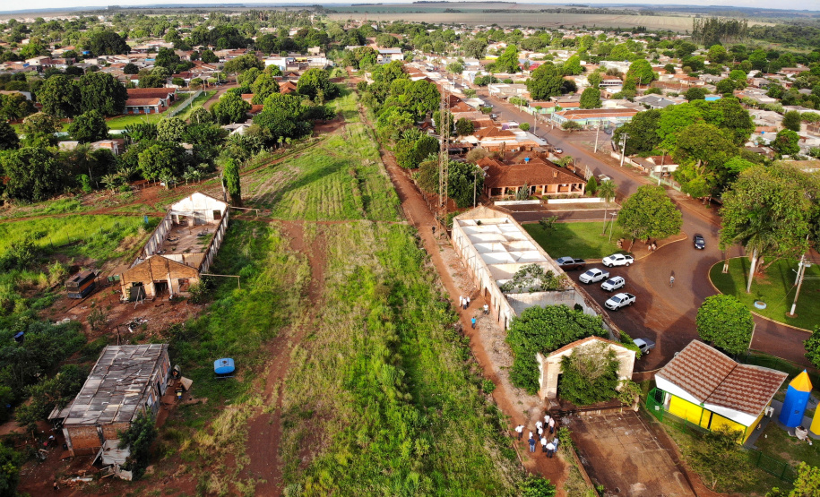 Antiga estação de trem desativada em Maracajú que poderá ser incorporada ao projeto da Nova Ferroeste.
Foto Gilson Abreu/AEN