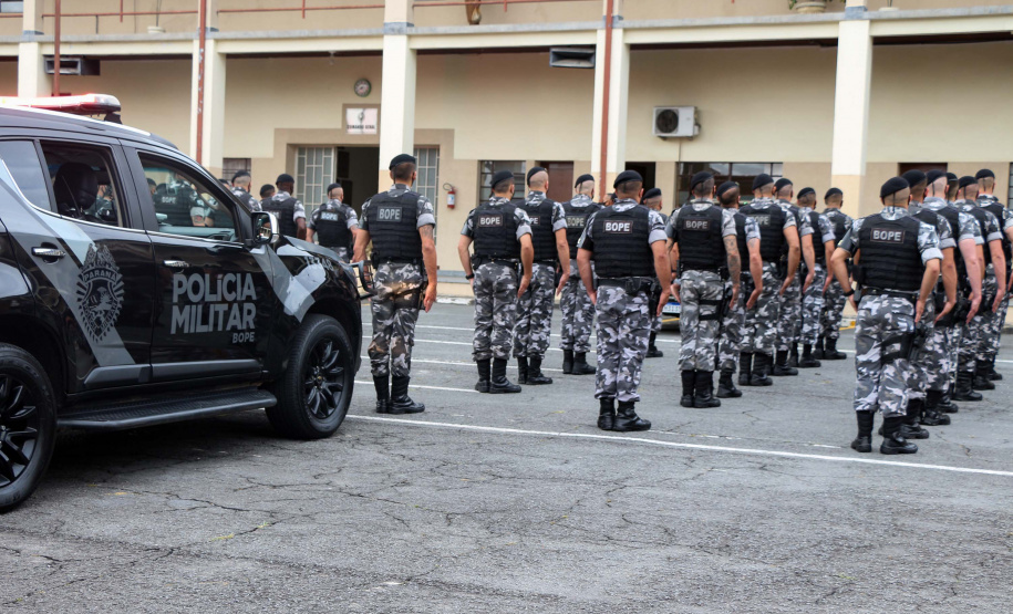 Lançamento Operação Pronto Emprego Paraná tem redução de furtos e roubos no ano de 2020 em todas áreas integradas - Foto: Divulgação SESP-PR