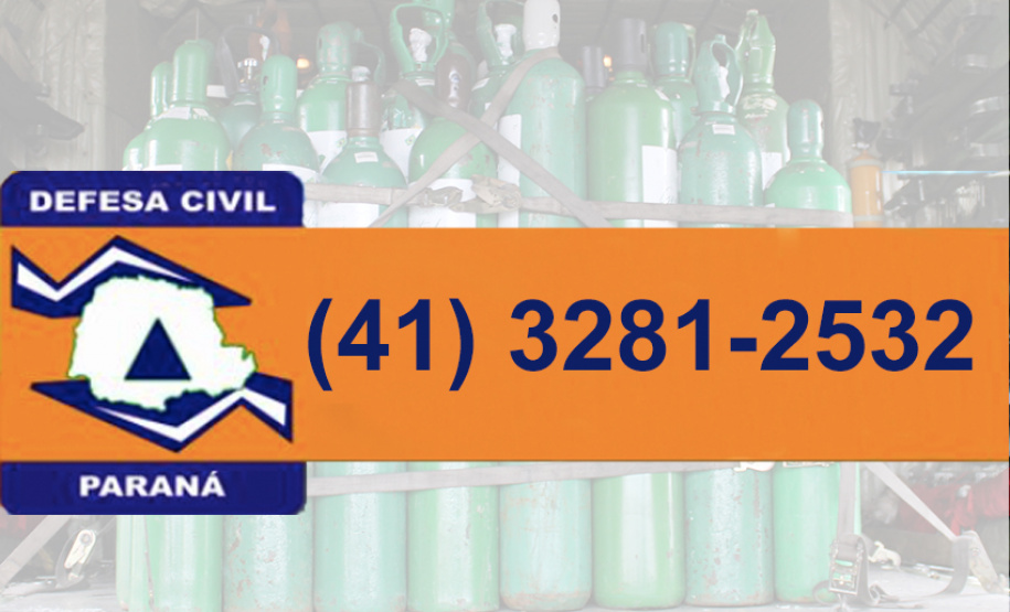 Defesa Civil disponibiliza telefone para receber doações de oxigênio
.