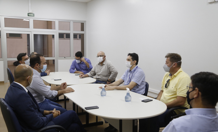 23.03.2021 - Visita do grupo técnico  da nova Ferroeste na Coamo, em Dourados-MS.
 Foto Gilson Abreu/AEN