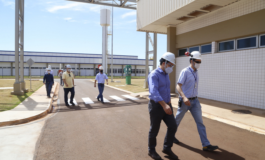 23.03.2021 - Visita do grupo técnico  da nova Ferroeste na Coamo, em Dourados-MS.
 Foto Gilson Abreu/AEN