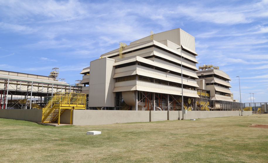 23.03.2021 - Visita do grupo técnico  da nova Ferroeste na Coamo, em Dourados-MS.
 Foto Gilson Abreu/AEN