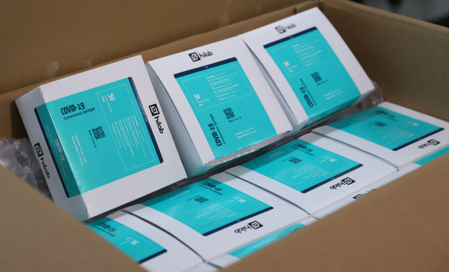 Entrega Mondelez A Mondelez Brasil faz a entrega de Kits Covid e de mascaras de proteçao para a Defesa Civil 24/03/2021 - Foto: Geraldo Bubniak/AEN