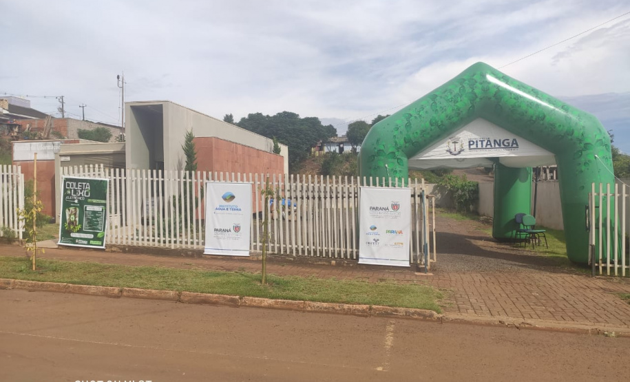 IAT apoia descarte de lixo eletrônico com distribuição de mudas nativas em Pitanga
. Foto: SEDEST