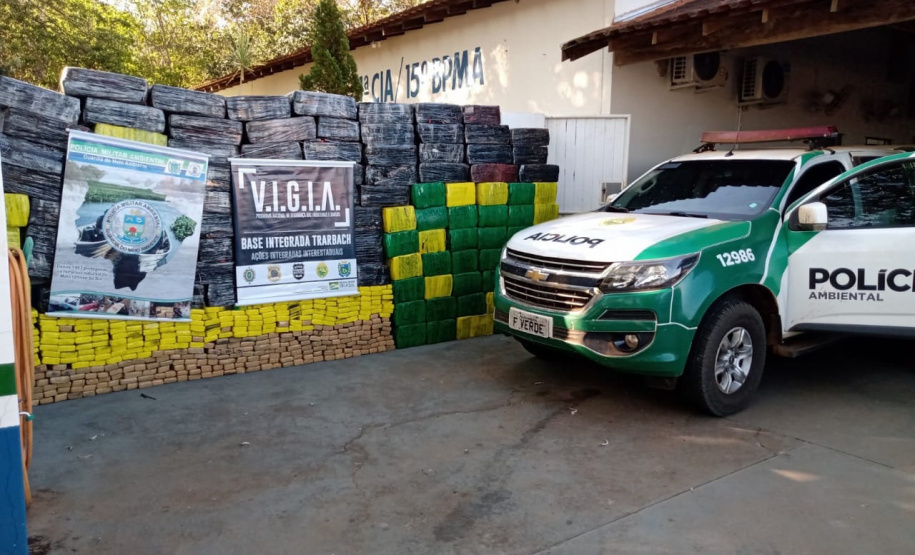 As forças de segurança do Paraná apreenderam cerca de 145,2 toneladas a mais de drogas nos doze meses de 2020, se comparado com o ano de 2019. De acordo com os dados da Secretaria Estadual da Segurança Pública (SESP), divulgados nesta quarta-feira (24/03), foram 288,9 toneladas de drogas (maconha, cocaína e crack) apreendidas de janeiro a dezembro de 2020, contra 143,6 toneladas durante o mesmo período de 2019, ou seja, um aumento de 50,2%. - Curitiba, 24/03/2021 - Foto: Divulgação SESP-PR