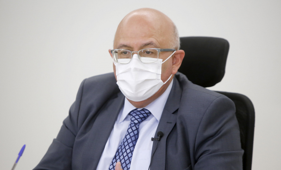 25.03.2021 - Visita do grupo técnico  da nova Ferroeste  a ACIC Cascavel.
 Foto Gilson Abreu/AEN