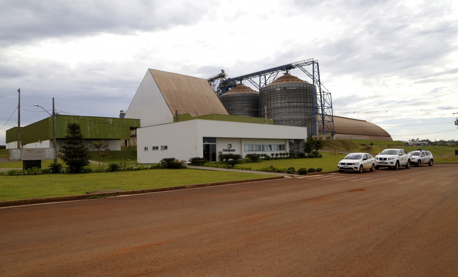 25.03.2021 - Visita do grupo técnico  da nova ferroeste  a Cotriguaçu Cascavel
 Foto Gilson Abreu/AEN
