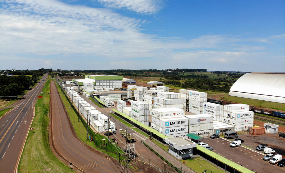25.03.2021 - Visita do grupo técnico  da nova ferroeste  a Cotriguaçu Cascavel
 Foto Gilson Abreu/AEN