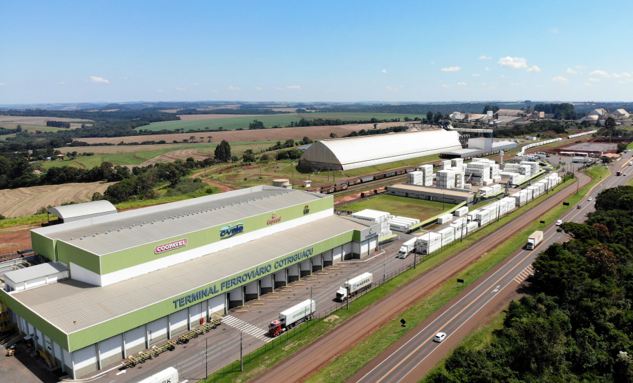25.03.2021 - Visita do grupo técnico  da nova ferroeste  a Cotriguaçu Cascavel
 Foto Gilson Abreu/AEN