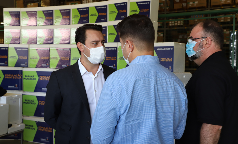 Governador lança campanha com municípios para vacinar de domingo a domingo - Curitiba, 26/03/2021 - Foto: Ari Dais/AEN