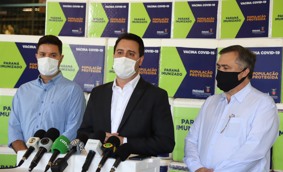 Governador lança campanha com municípios para vacinar de domingo a domingo - Curitiba, 26/03/2021 - Foto: Ari Dais/AEN