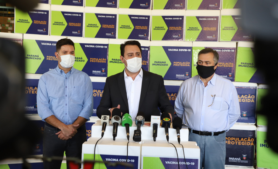 Governador lança campanha com municípios para vacinar de domingo a domingo - Curitiba, 26/03/2021 - Foto: Ari Dais/AEN