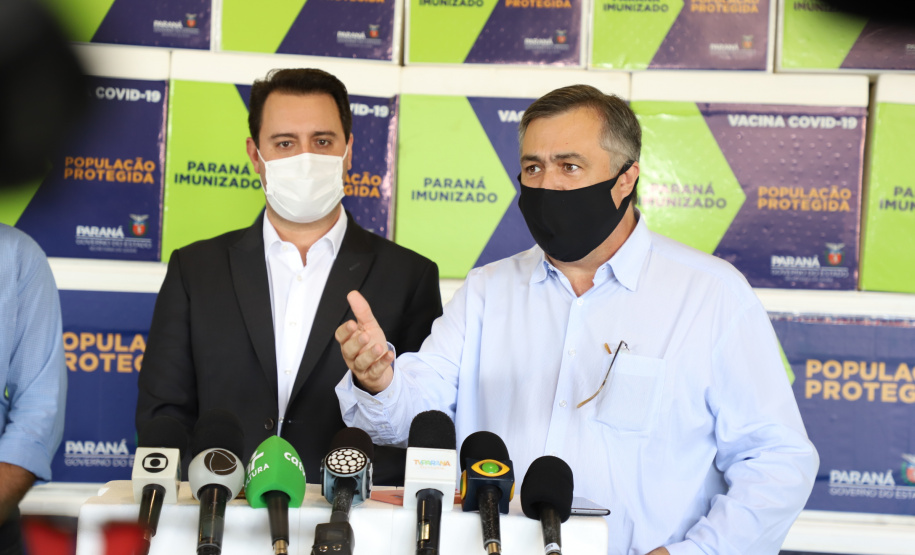 Governador lança campanha com municípios para vacinar de domingo a domingo - Curitiba, 26/03/2021 - Foto: Ari Dais/AEN