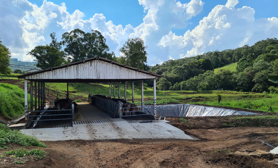 Parceria entre Sanepar e Frísia protege mananciais e beneficia produtores .- Ao todo, serão instaladas 15 esterqueiras, por meio do Fundo Azul - Foto: Divulgação Sanepar