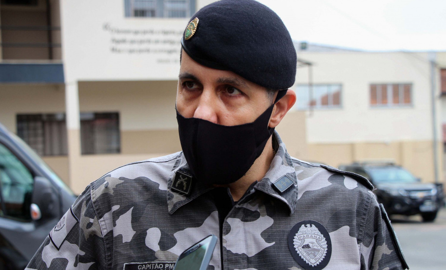 26-03-2021 Entrega de Equipamento ao Esquadrão Antibomba - BOPE Curitiba, 26 de março de 2021. Entrega de Equipamento ao Esquadrão Antibomba - BOPE