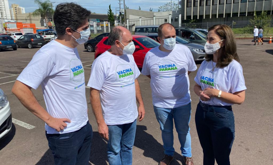 ARAUCÁRIA- Municípios do Paraná aderem à vacinação de domingo a domingo.Foto: Divulgação