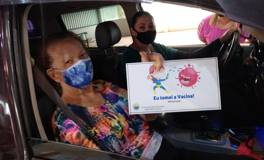 MARIÓPOLIS- Municípios do Paraná aderem à vacinação de domingo a domingo.Foto: Divulgação
