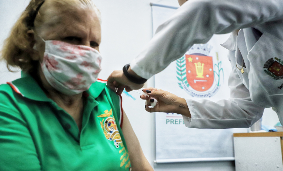 Municípios aplicaram quase 130 mil doses de vacina no fim de semana . Foto: Jose Fernando Ogura/AEN