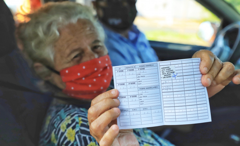 Paraná aplicou 130 mi​l doses no fim de semana, um quinto de todo o País. Foto: José Fernando Ogura/AEN