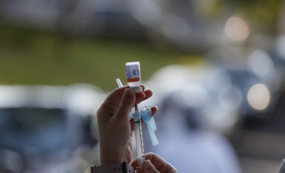 Municípios aplicaram quase 130 mil doses de vacina no fim de semana . Foto: Jonathan Campos/AEN