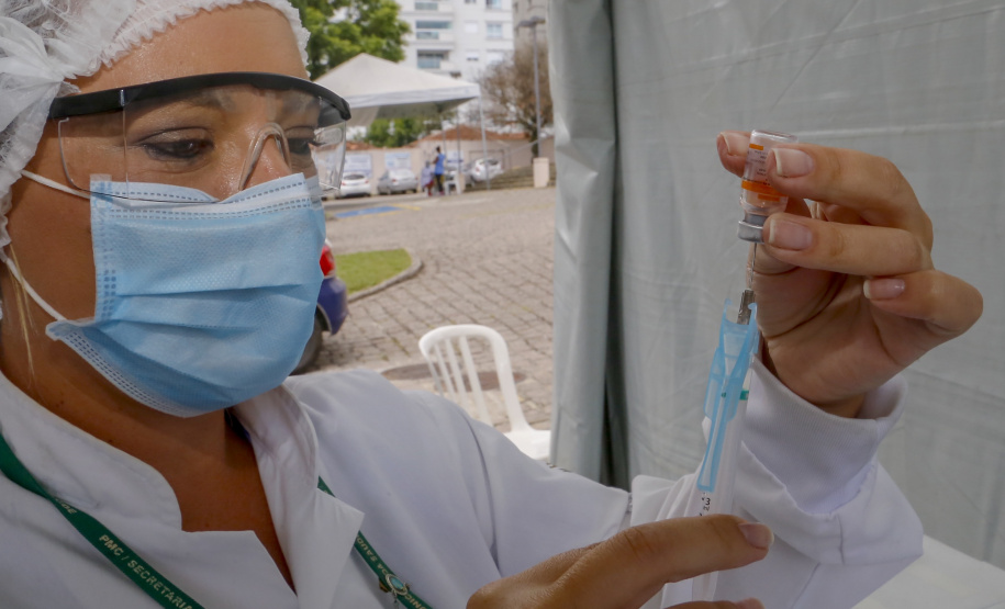 Paraná ultrapassa marco de 1 milhão de pessoas vacinadas.
Foto: Gilson Abreu/AEN