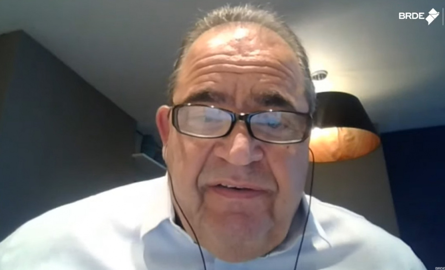 O Banco Regional de Desenvolvimento do Extremo Sul (BRDE) publicou, nesta terça-feira (30), as demonstrações financeiras correspondentes ao exercício de 2020. Na foto, o diretor de Planejamento, Luiz Corrêa Noronha - Na foto, Luiz Noronha - Curitiba, 30/03/2021 - Foto: Divulgação BRDE