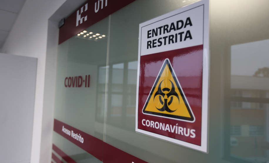 UTI COVID - Hospital Trabalhador em Curitiba - 01/09/2020 - Foto: Geraldo Bubniak/AEN