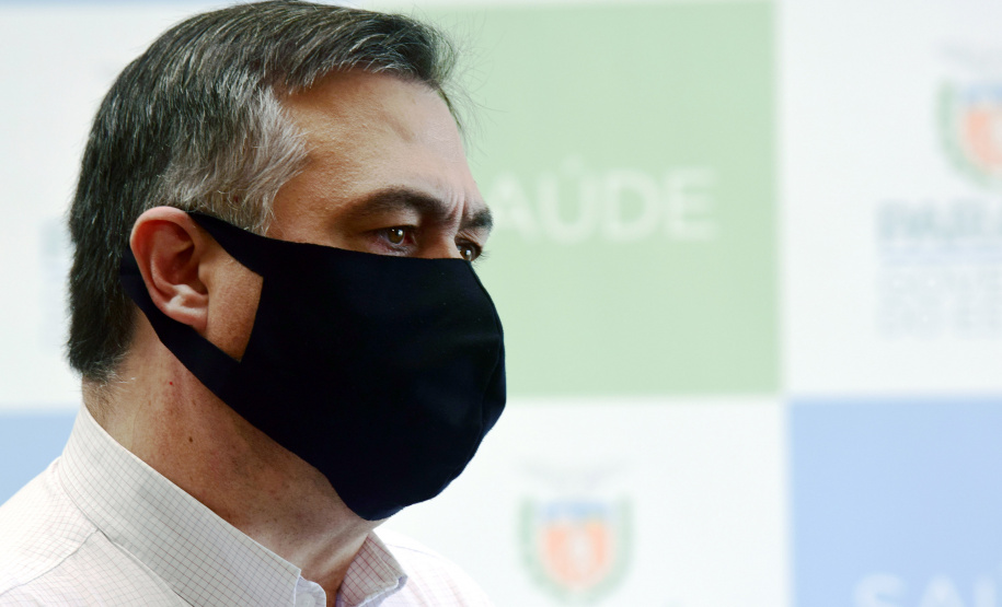 Beto Preto, secretário de Estado da Saúde do Governo do Paraná  -  Curitiba, 31/03/2021  -  Foto: Américo Antonio/SESA-PR