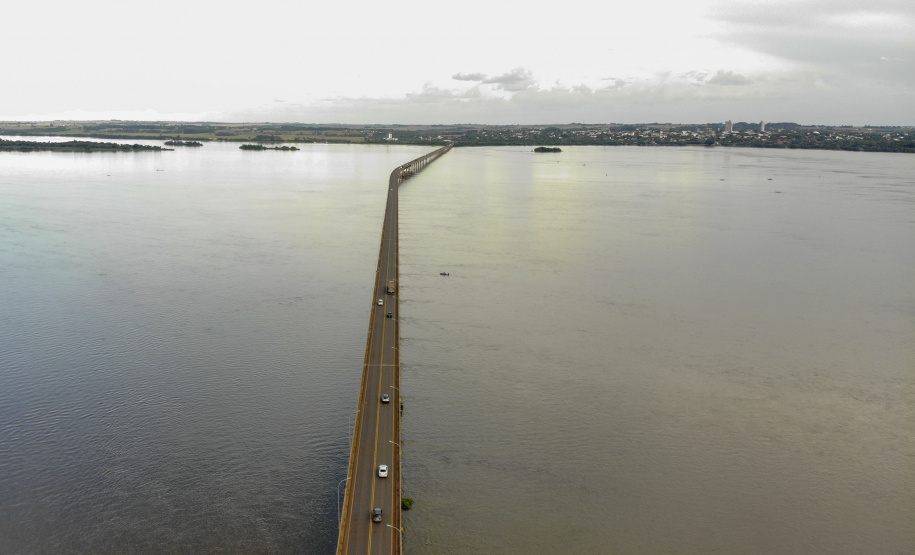 24.03.2021 - Visita do grupo tecnico da nova ferroeste ao ponte de Guaíra
Foto Gilson Abreu/AEN