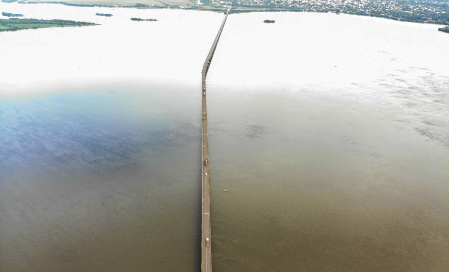 24.03.2021 - Visita do grupo tecnico da nova ferroeste ao ponte de Guaíra
Foto Gilson Abreu/AEN