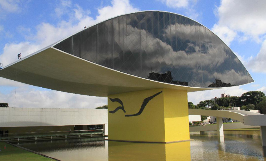 Obra do Paranacidade, o MON foi erguido em seis meses de trabalho ininterrupto - Foto: Divulgação Paranacidade