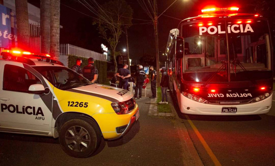 Forças da segurança pública dispersam quase 300 aglomerações no feriado de Páscoa no Paraná - Curitiba, 05/04/2021 - Foto: Divulgação SESP