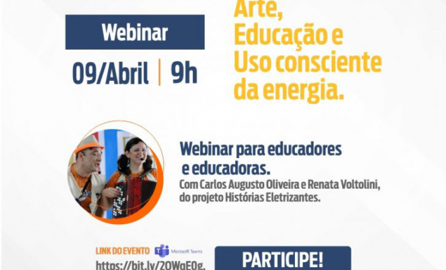 O programa Iluminando Gerações já é conhecido dos professores de Ensino Fundamental I na rede pública do Paraná. Palestrantes da Copel frequentam, há algumas décadas, as salas de aula de 4o e 5o anos para levar informações sobre o uso seguro e eficiente da energia elétrica. - Curitiba, 05/04/2021 - Foto: Divulgação Copel
