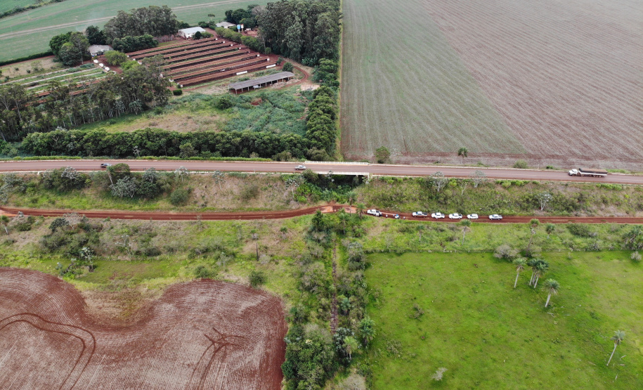 Nova Ferroeste vai entregar mais economia, rapidez e maior eficiência. Na foto,  ponto de ligação da nova Ferroeste com a malha oeste.
Foto Gilson Abreu/AEN