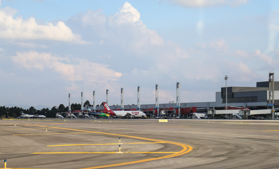 Aeroporto Afonso Pena Foto: Geraldo Bubniak/AEN