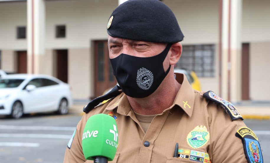 Curitiba, 06 de abril de 2021. Coletiva de Imprensa  - Operação Rio II da Polícia Militar desarticula grupo que praticava tráfico e homicídios no Litoral do estado.