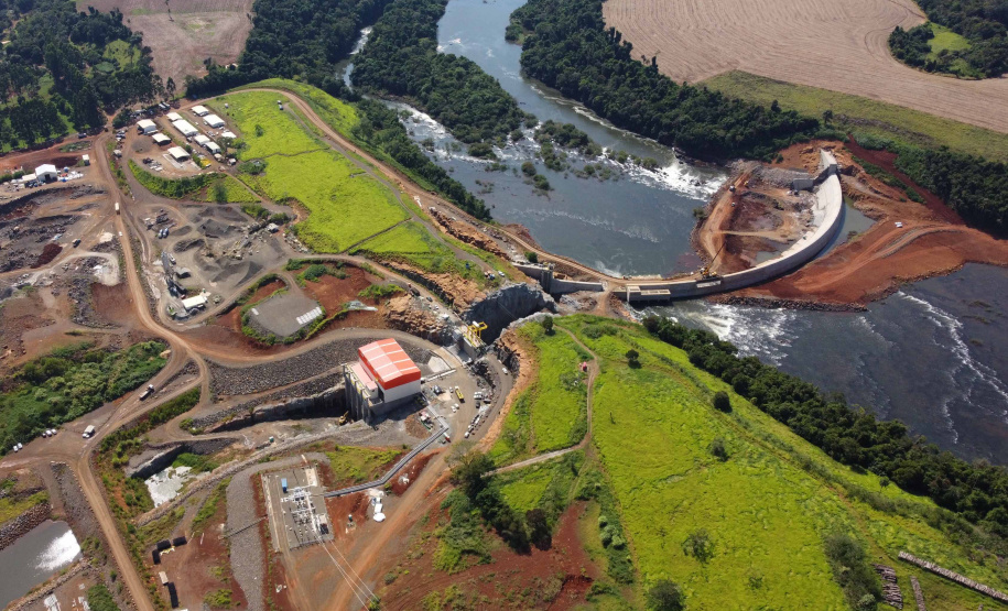 Começa o enchimento do reservatório da PCH Bela Vista
Foto: Copel