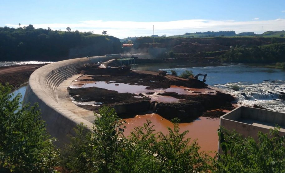 Começa o enchimento do reservatório da PCH Bela Vista
Foto: Copel