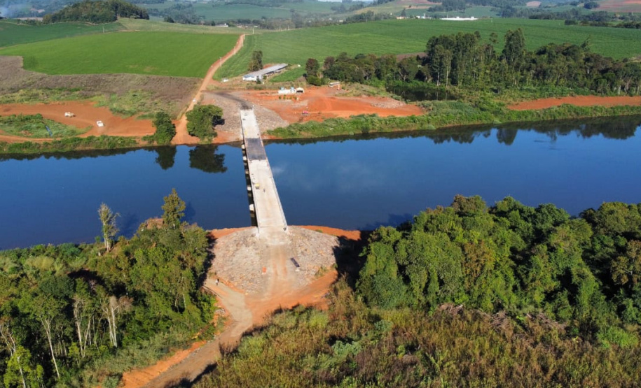 Começa o enchimento do reservatório da PCH Bela Vista
Foto: Copel