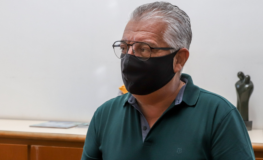 Sec Turismo Foz Secretário de Turismo de Foz do Iguaçu, Paulo Angeli. 08/04/2021 - Foto: Geraldo Bubniak/AEN