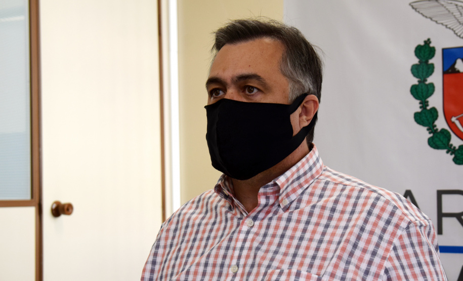 O secretário de Estado da Saúde, Beto Preto, participou nesta quinta-feira (8) de reunião online com a diretoria da Undime-PR, associação que reúne dirigentes municipais de educação, e evidenciou o tema do Autismo, dando continuidade às ações do Abril Azul. - Curitiba, 08/04/2021  -  Foto: Américo Antonio/SESA