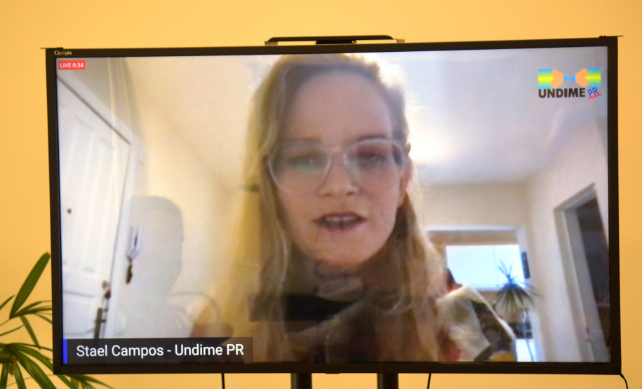 O secretário de Estado da Saúde, Beto Preto, participou nesta quinta-feira (8) de reunião online com a diretoria da Undime-PR, associação que reúne dirigentes municipais de educação, e evidenciou o tema do Autismo, dando continuidade às ações do Abril Azul. - Curitiba, 08/04/2021  -  Foto: Américo Antonio/SESA