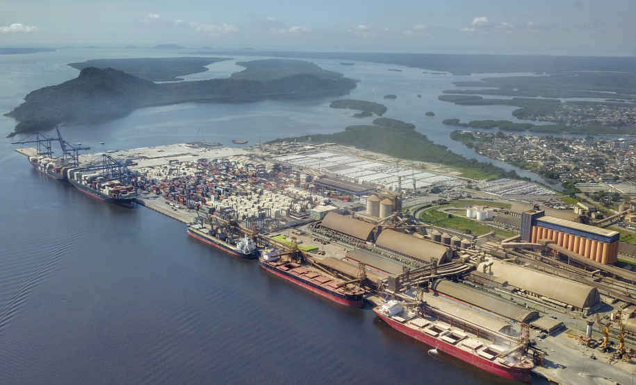 04/2019 - Porto de Paranaguá. Foto: José Fernando Ogura/ANPr