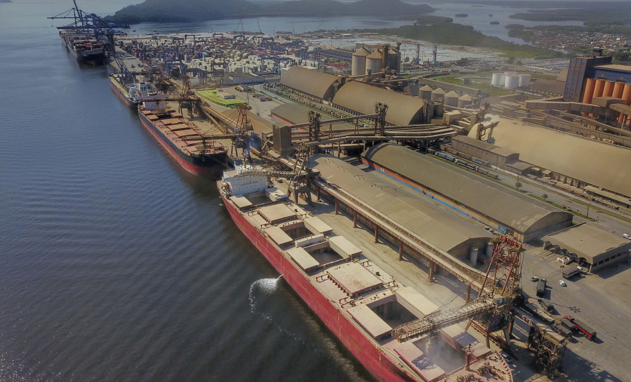 04/2019 - Porto de Paranaguá. Foto: José Fernando Ogura/ANPr