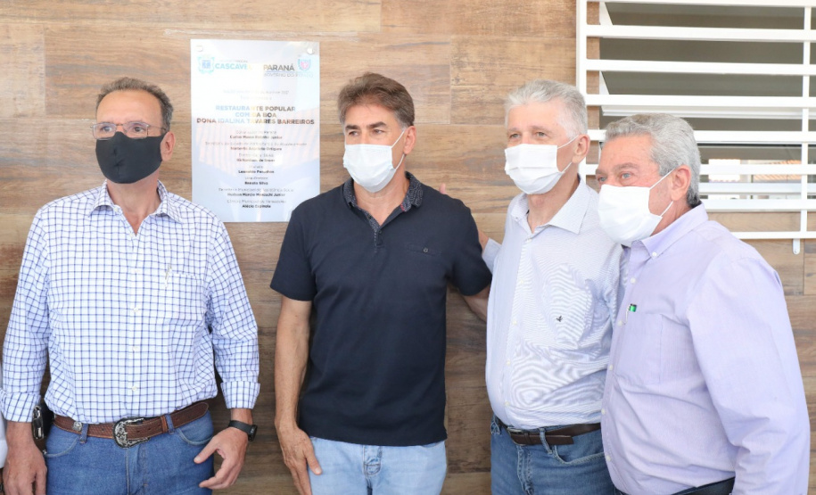 Governo do Paraná inaugura Restaurante Popular em Cascavel e anuncia construção de mais uma unidade - Foto: Vanderlei Faria/SECOM Prefeitura de Cascavel