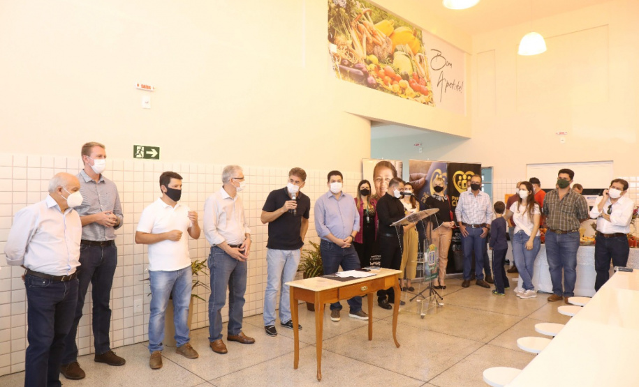 Governo do Paraná inaugura Restaurante Popular em Cascavel e anuncia construção de mais uma unidade - Foto: Vanderlei Faria/SECOM Prefeitura de Cascavel