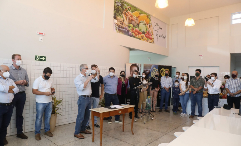 Governo do Paraná inaugura Restaurante Popular em Cascavel e anuncia construção de mais uma unidade - Foto: Vanderlei Faria/SECOM Prefeitura de Cascavel