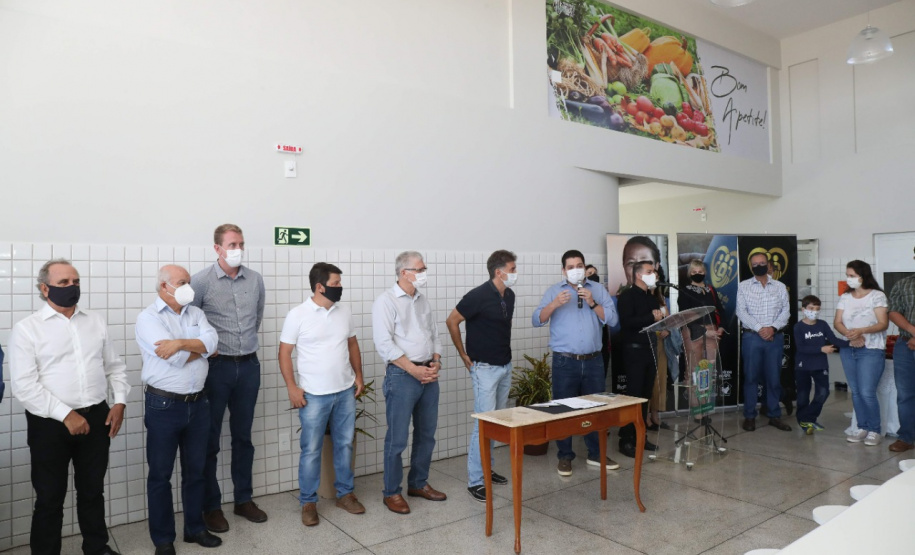 Governo do Paraná inaugura Restaurante Popular em Cascavel e anuncia construção de mais uma unidade - Foto: Vanderlei Faria/SECOM Prefeitura de Cascavel