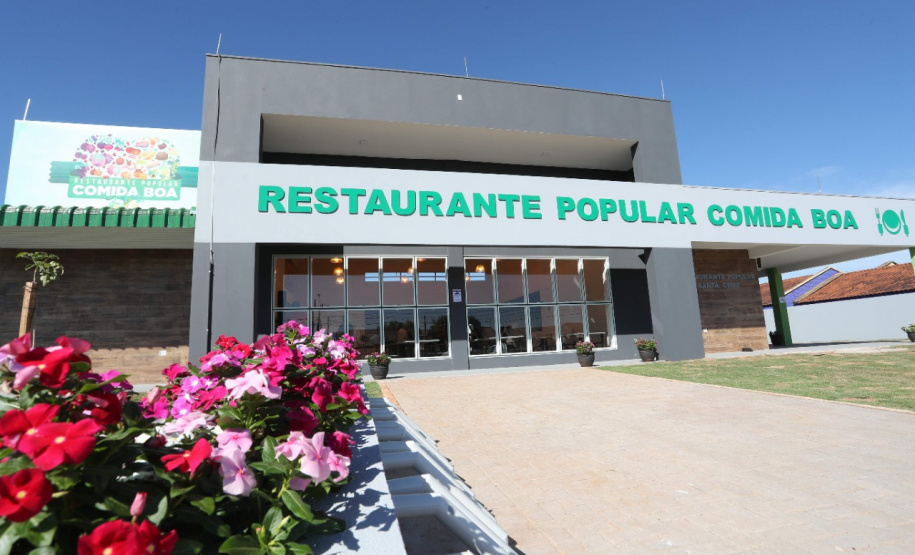 Governo do Paraná inaugura Restaurante Popular em Cascavel e anuncia construção de mais uma unidade - Foto: Vanderlei Faria/SECOM Prefeitura de Cascavel
