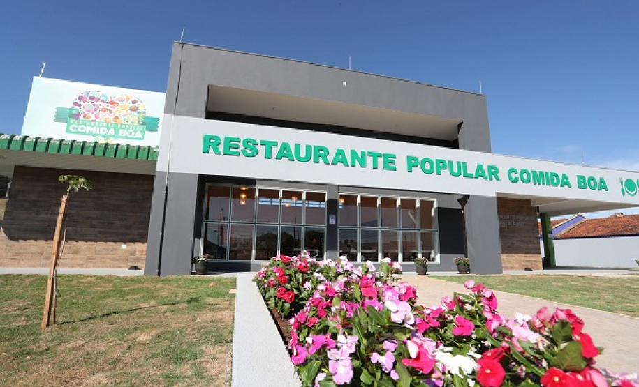 Governo do Paraná inaugura Restaurante Popular em Cascavel e anuncia construção de mais uma unidade - Foto: Vanderlei Faria/SECOM Prefeitura de Cascavel